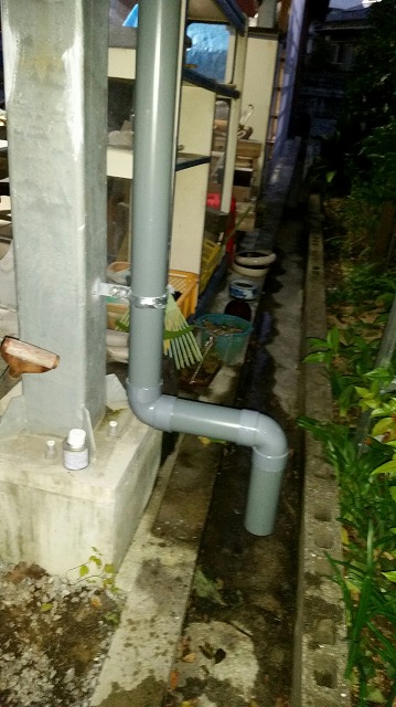 雨樋　新設