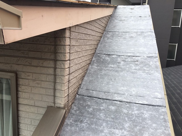 防水紙貼り付け後写真