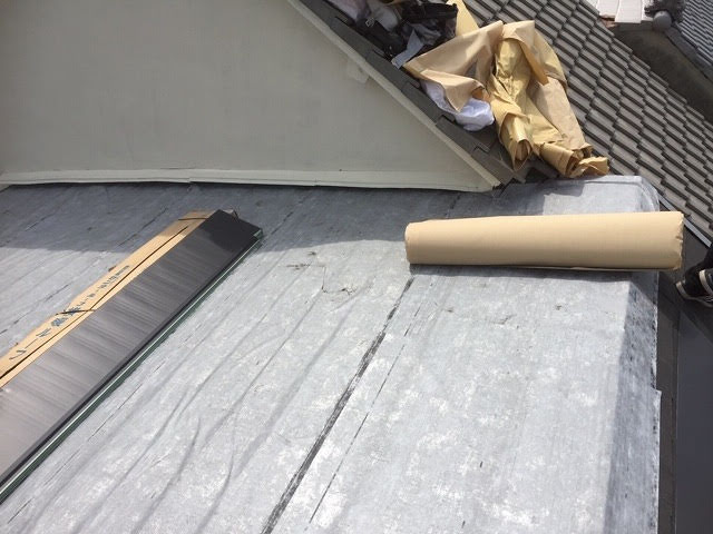 ルーフィング張り