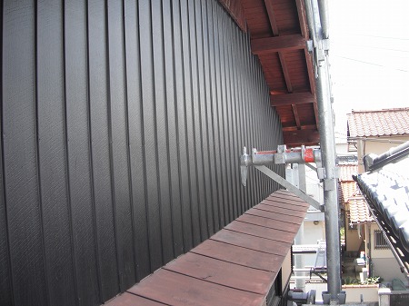 施工完了後の外壁全体