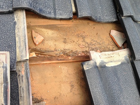 桟木も腐食