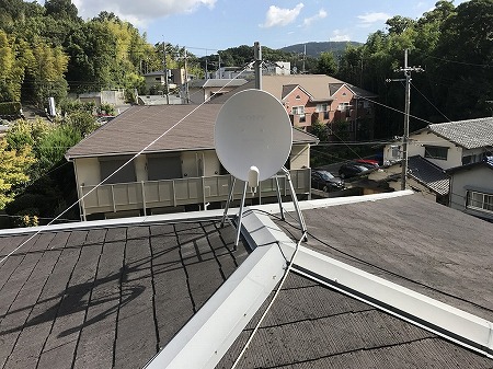 カラーベスト屋根全景