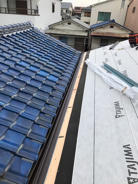 平群町　雨樋金具設置