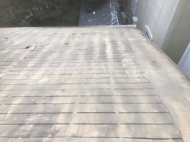 桜井市　和瓦　瓦撤去作業