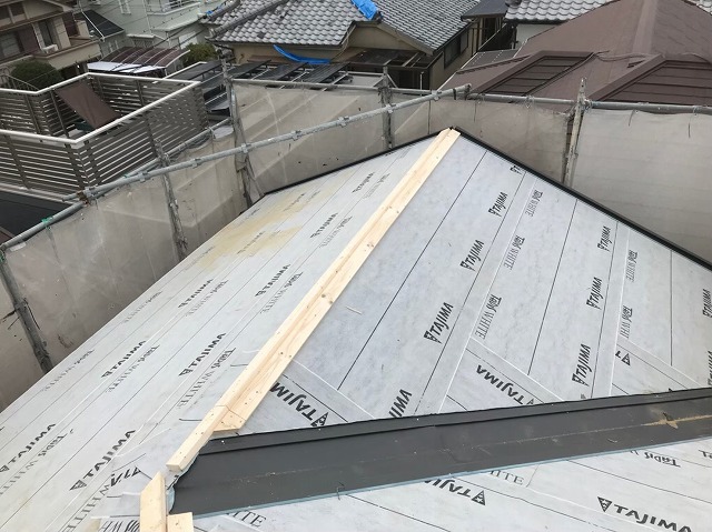 奈良市　貫板　設置