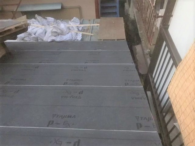 桜井市　防水シート　設置