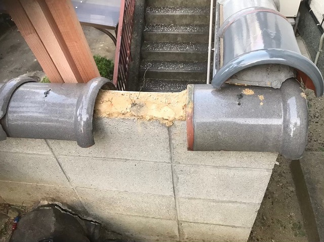 葛城市　雨漏り瓦屋根　無料点検