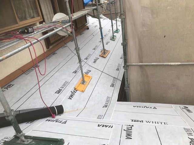 高品質な防水紙を選択