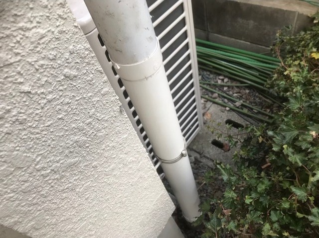 桜井市の竪樋補修完了