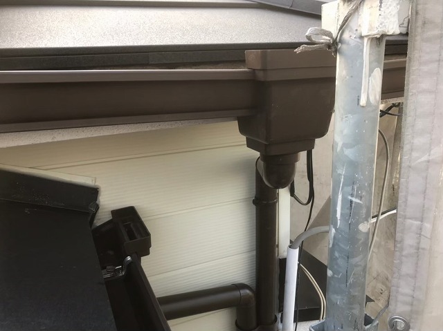 橿原市　雨樋　施工後