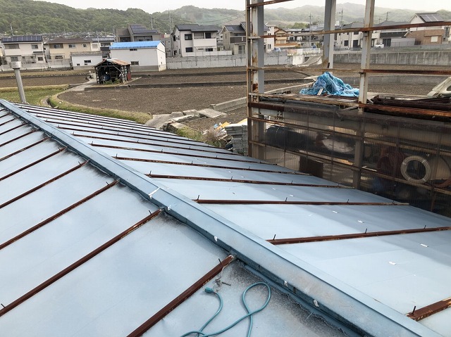 工事前の屋根の様子