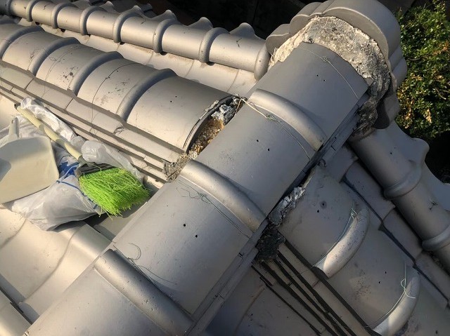 三郷町　複合型瓦屋根　無料点検