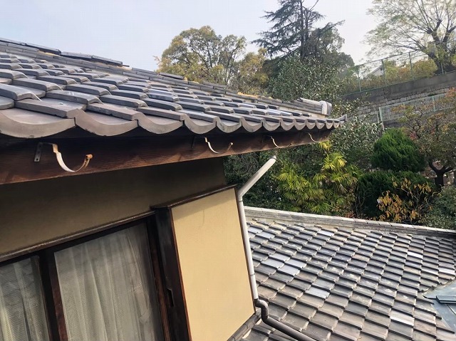 大和郡山市　住まい　雨樋工事　施工前