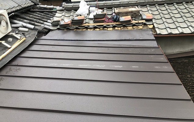三宅町　立平　葺き替え工事