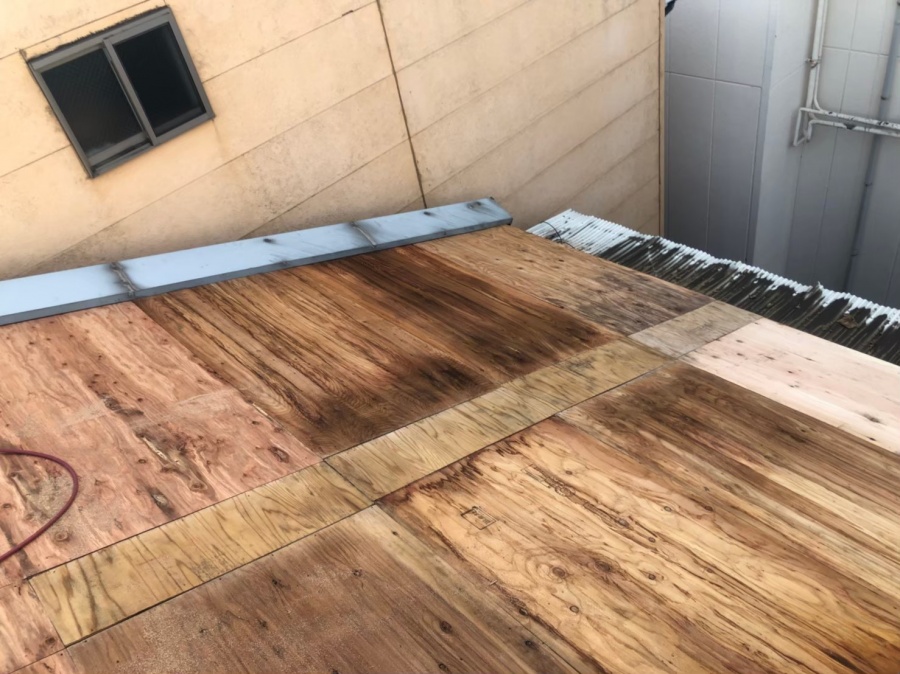 奈良市　構造用合板　増し張り