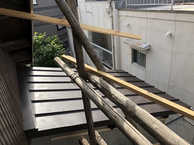 橿原市　下屋根葺き替え　完成