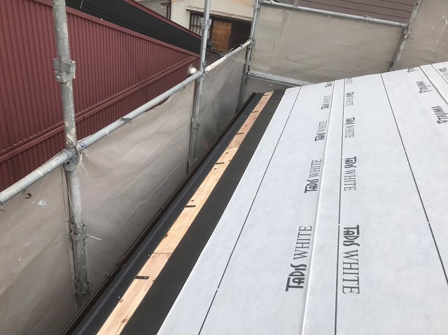 王寺町5　雨樋交換