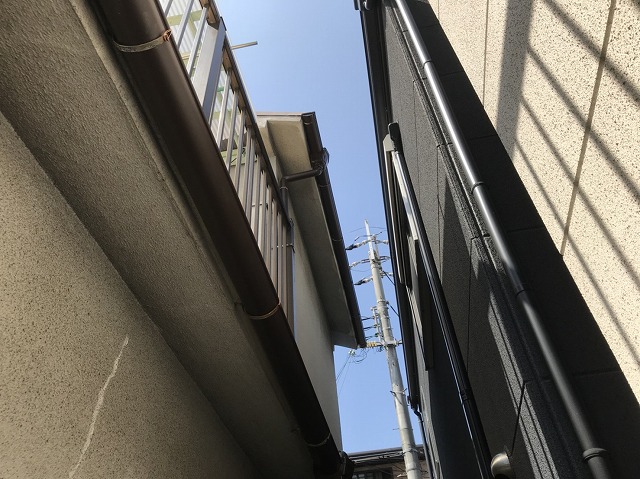 天理市　雨樋交換　施工後