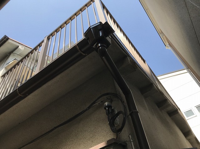 天理市　雨樋交換　施工後