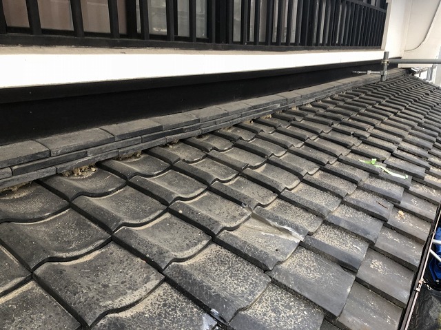 奈良市の和瓦下屋根