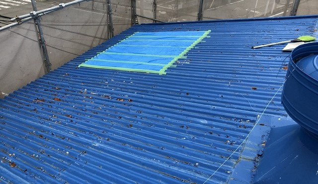 王寺町の雨漏り補修箇所