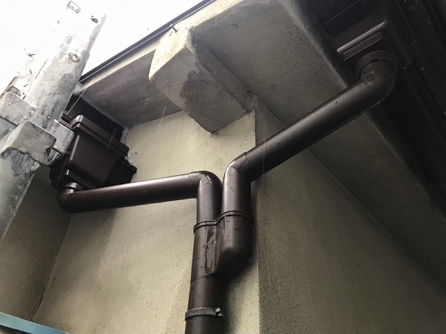 平群町　雨樋設置