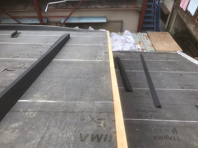 桜井市　貫板　設置