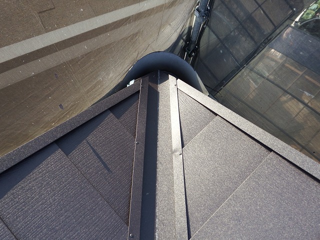 ガルテクトカバー工法完成