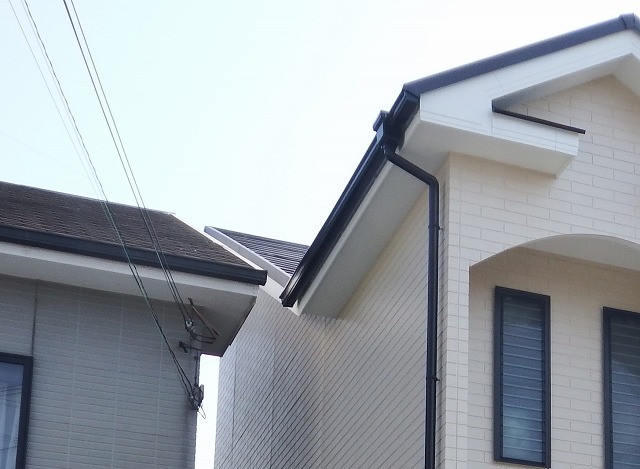 工事後の外壁の様子