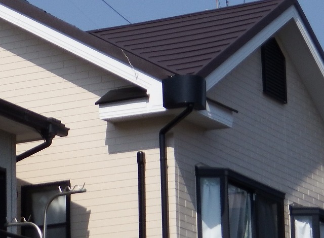 工事後の外壁の様子