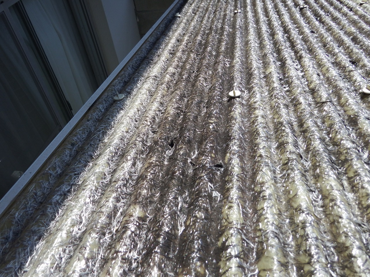 奈良市のカーポートの波板屋根