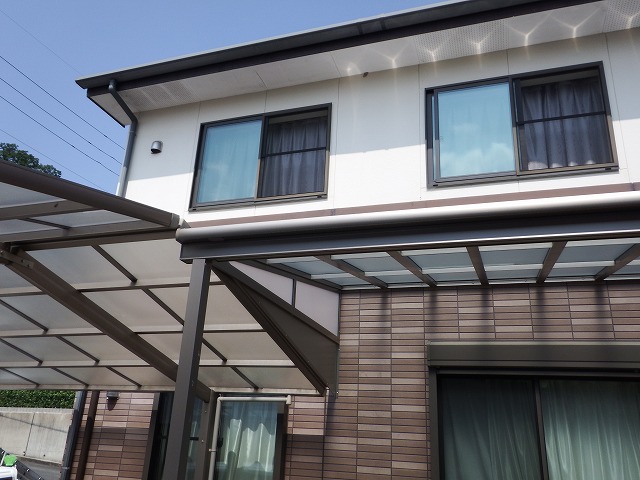 2階バルコニー周辺の様子