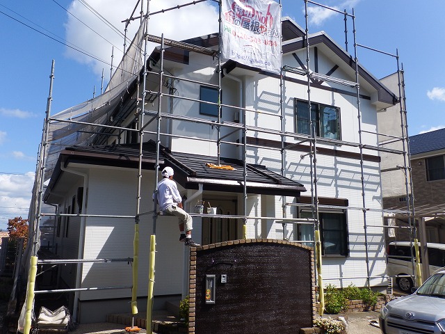 塗装面の最終チェックです