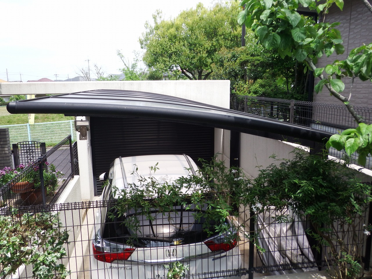 生駒市のカーポート屋根の無料点検