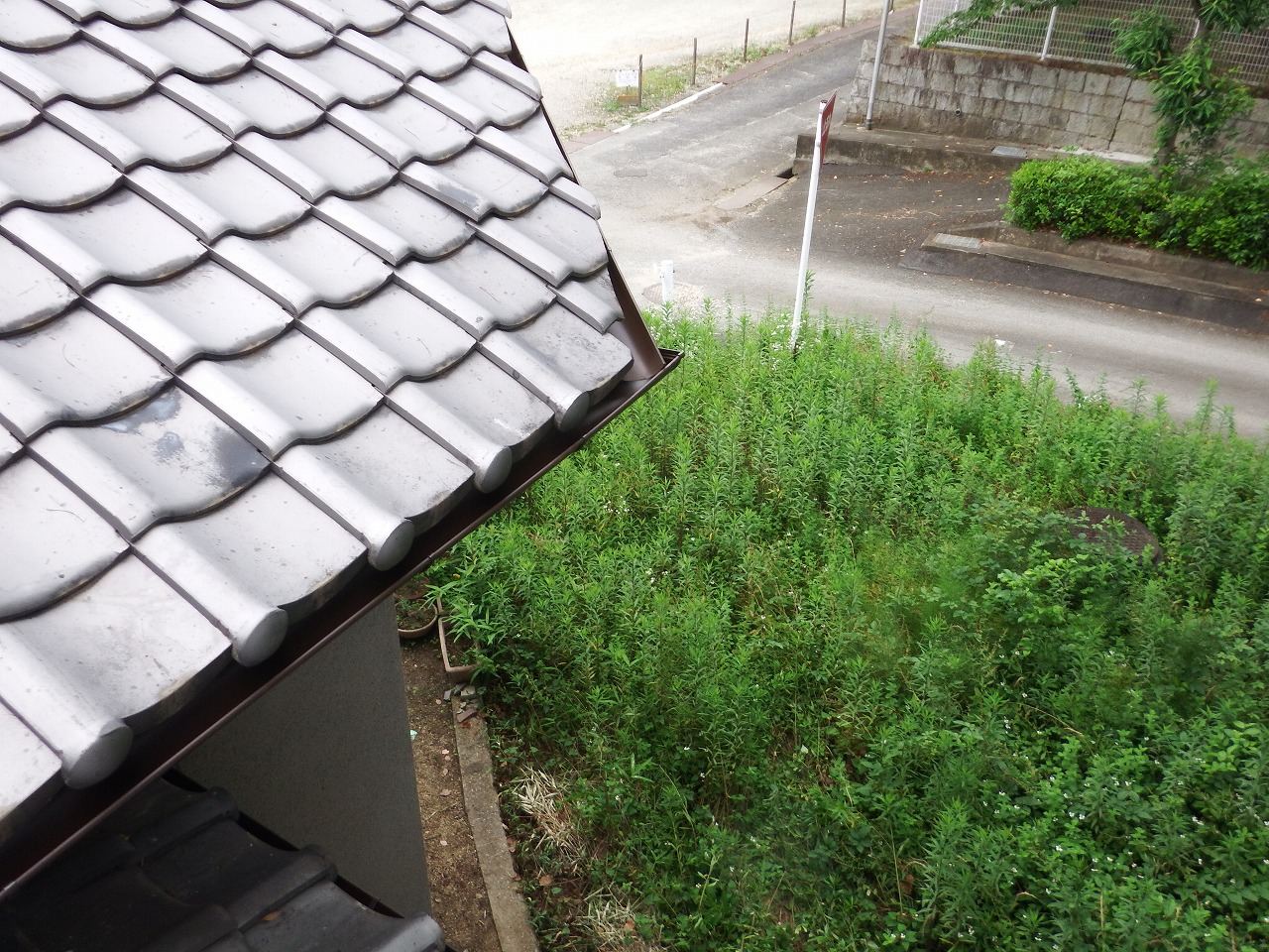 橿原市の雨樋工事、雨樋設置