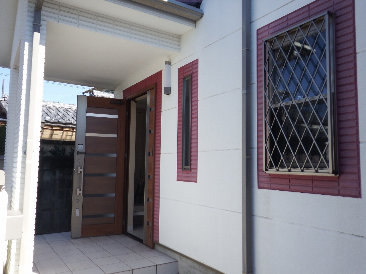 奈良市の外壁塗装作業前