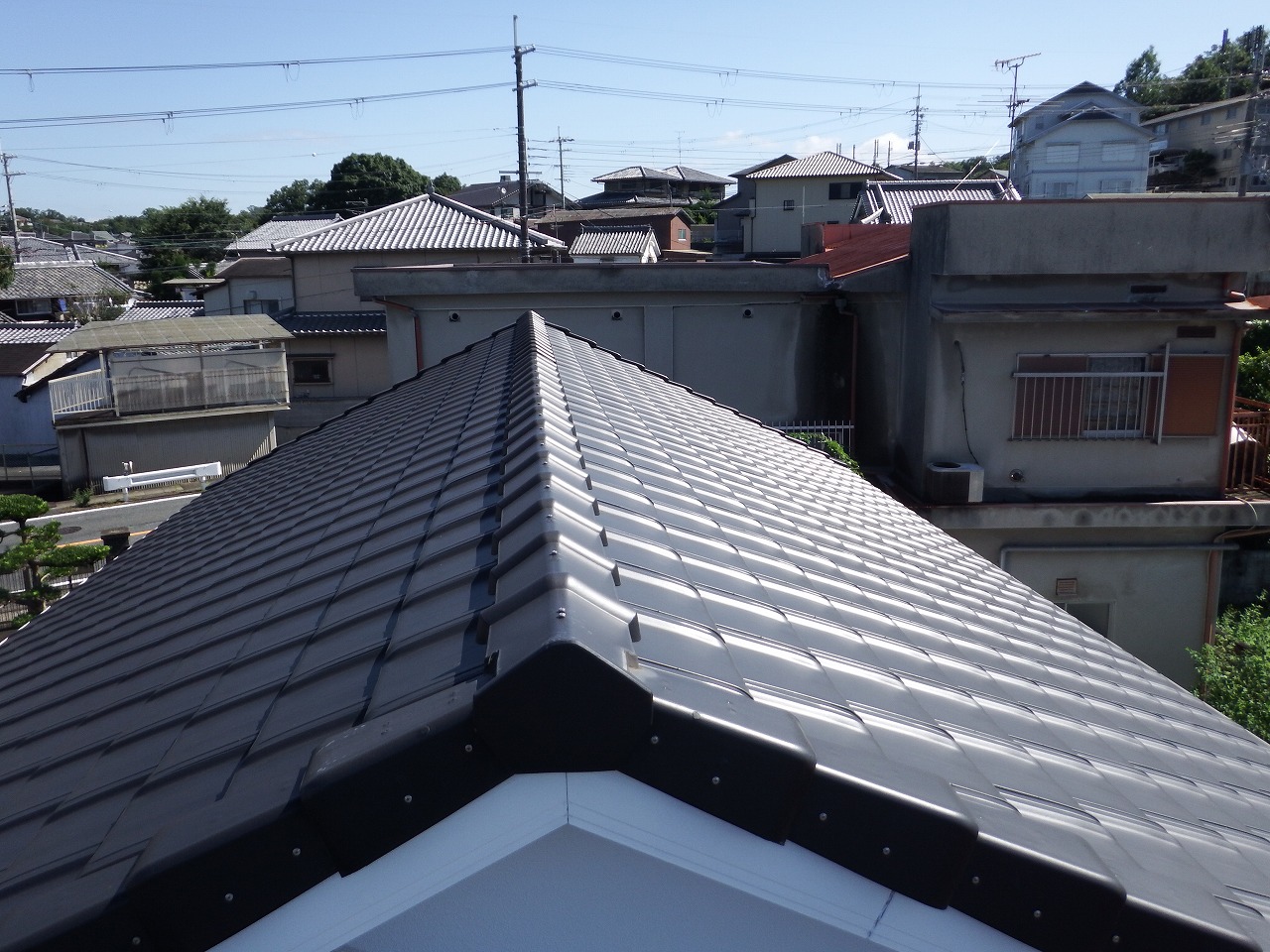 奈良市の購入予定の中古住宅の屋根