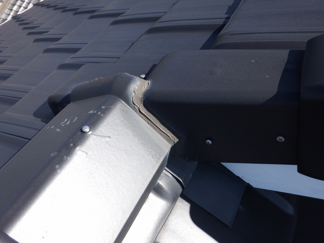 奈良のリフォーム工事、屋根の現調