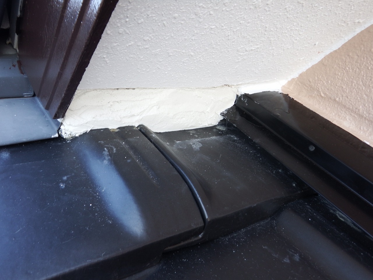 奈良のリフォーム工事、漆喰詰め完成