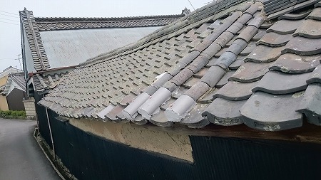 丸瓦補修工事完了