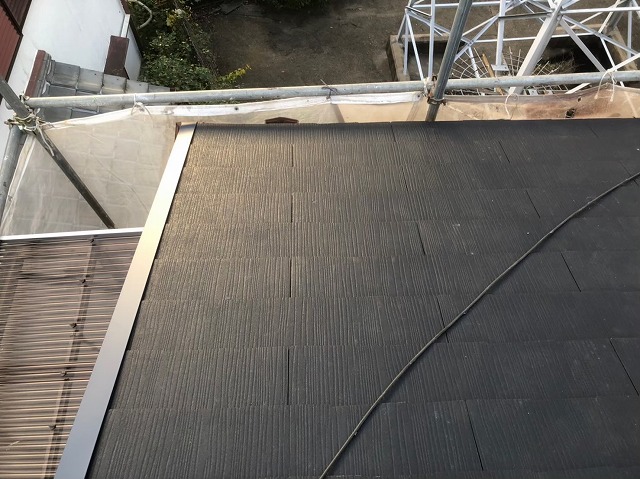 黒カラーベスト設置ケイミュー社