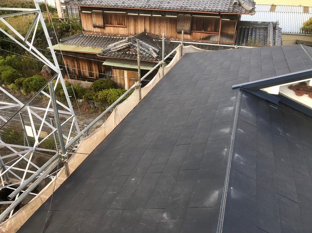 黒カラーベスト設置ケイミュー社