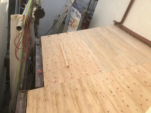 かさ上げ後増し張り