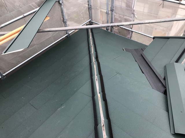 ガルテクト（グリーン）カバー工法