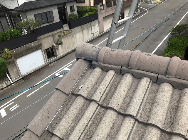 桜井市　モニエル瓦　無料点検