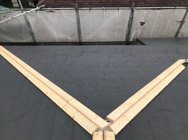 奈良市　貫板　設置