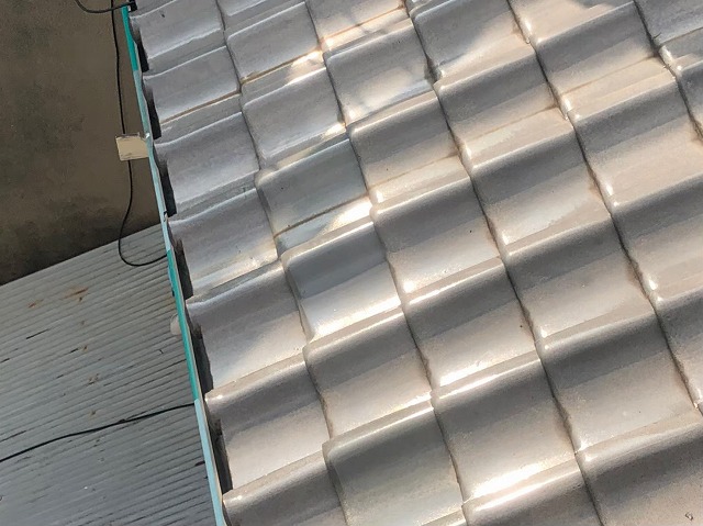 瓦の入れ替え工事