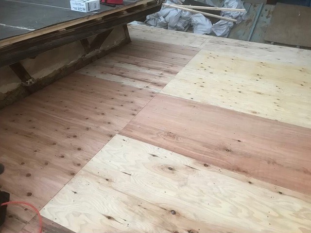 桜井市　野地板　増し張り