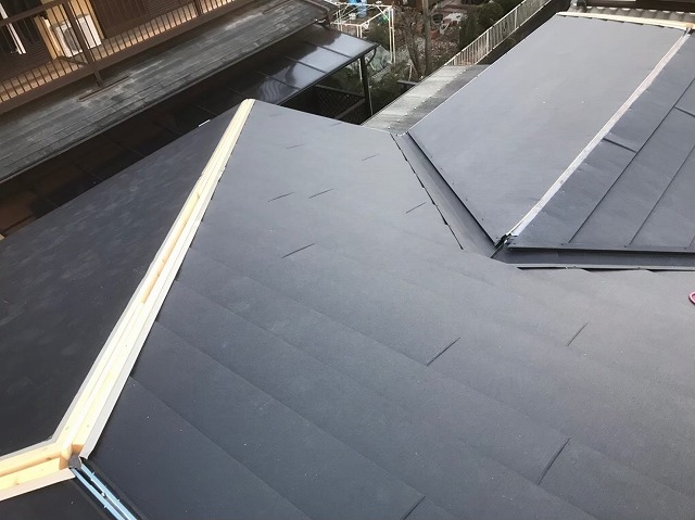屋根材設置