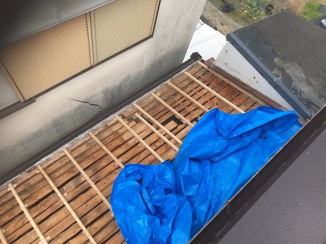 不陸調整したバラ板